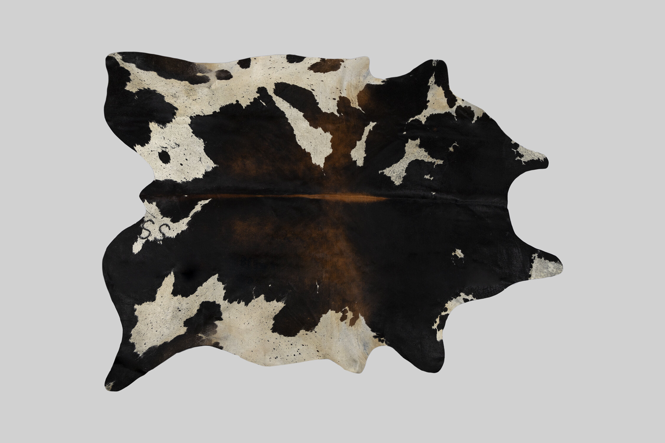TRICOLOR GENUINE BRAZILIAN COWHIDE