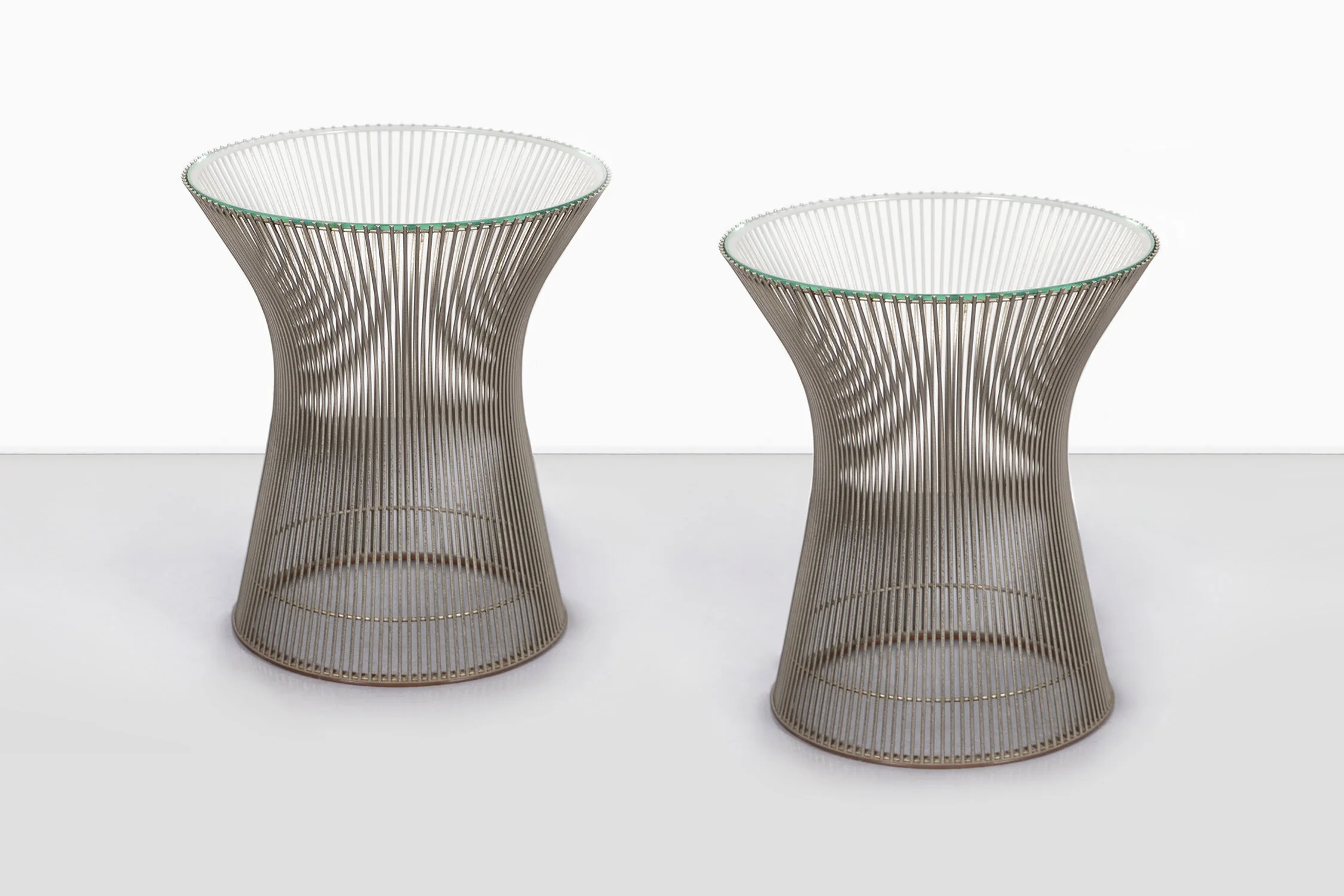 WARREN PLATNER FOR KNOLL SIDE TABLES