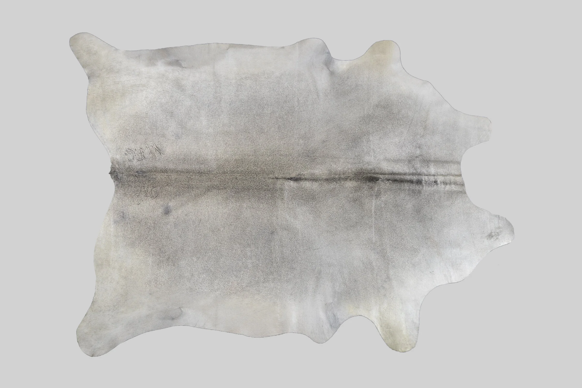 GRAY GENUINE BRAZILIAN COWHIDE
