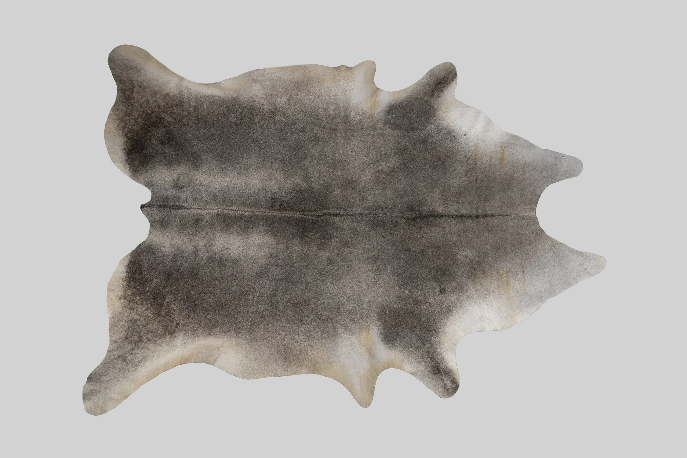 GRAY GENUINE BRAZILIAN COWHIDE