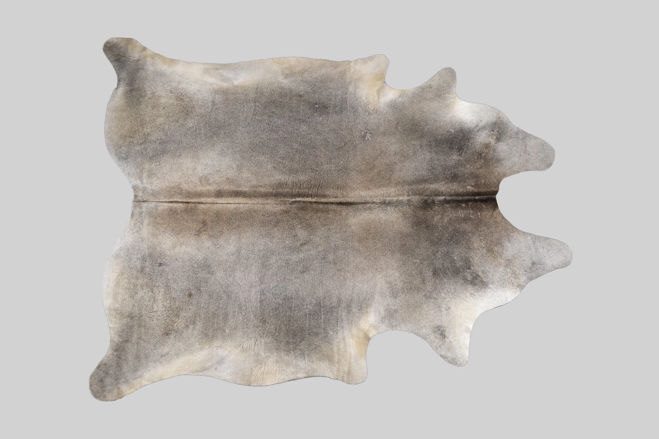 GRAY GENUINE BRAZILIAN COWHIDE