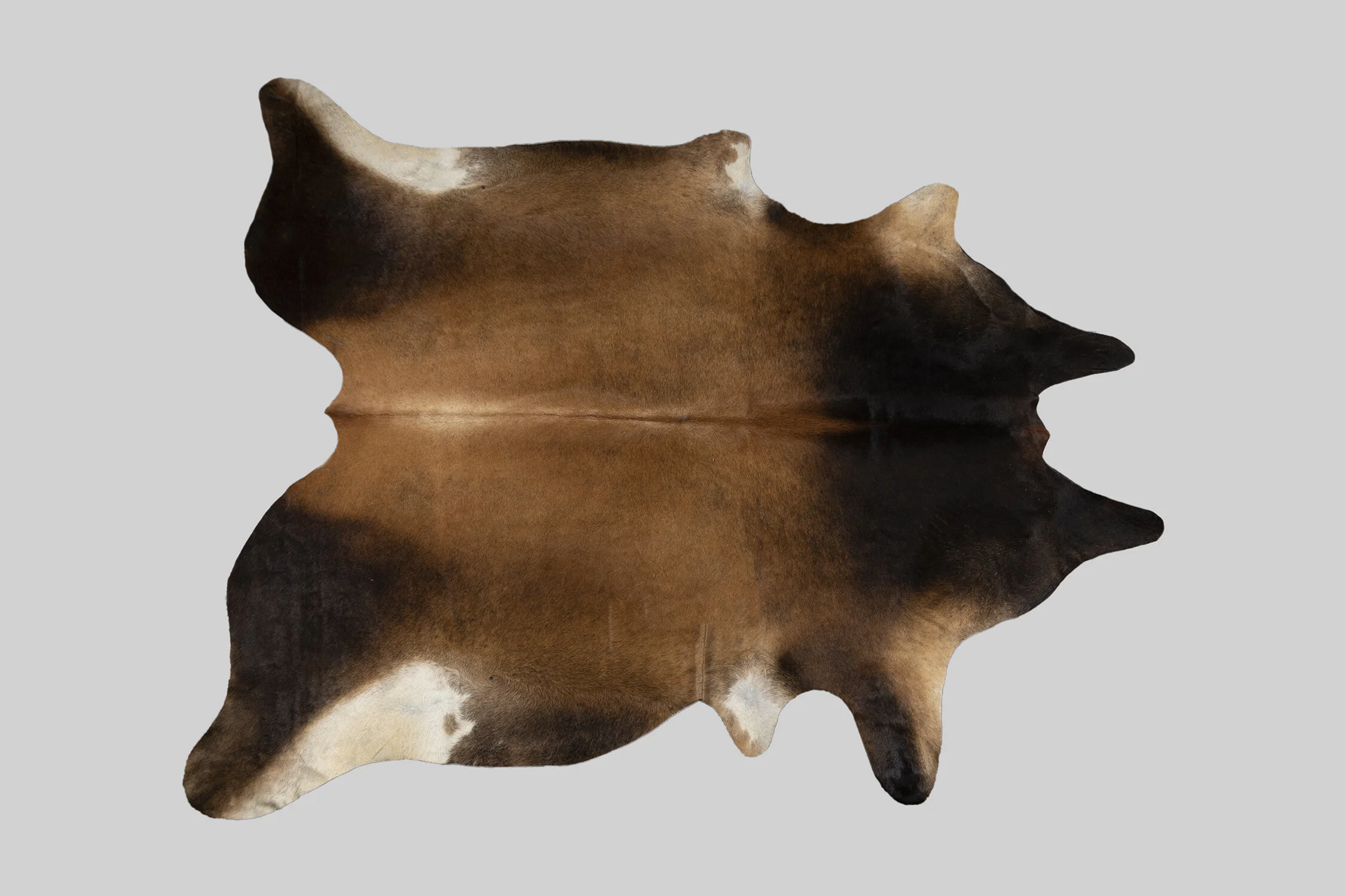 TRICOLOR GENUINE BRAZILIAN COWHIDE