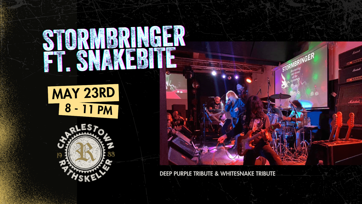 Stormbringer (Deep Purple Tribute) At The Charlestown Rathskeller ...