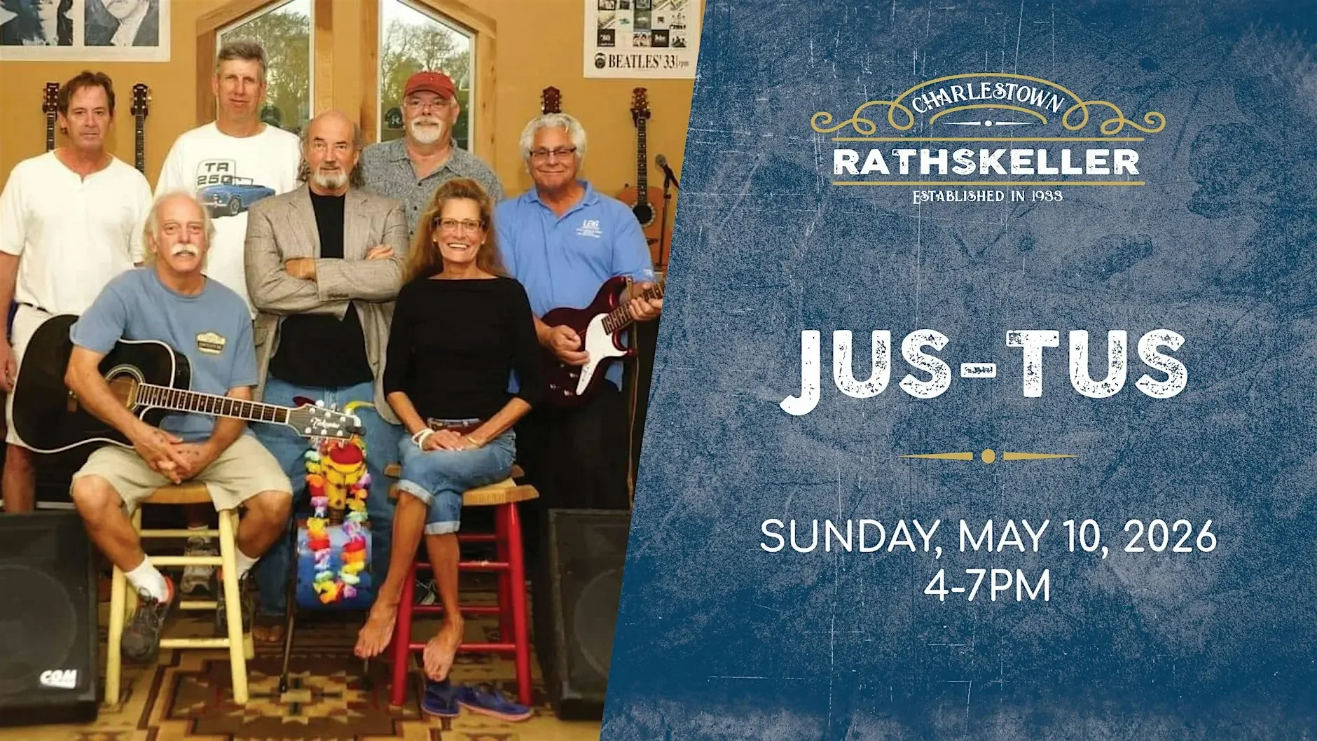 Jus-Tus at the Charlestown Rathskeller 2026