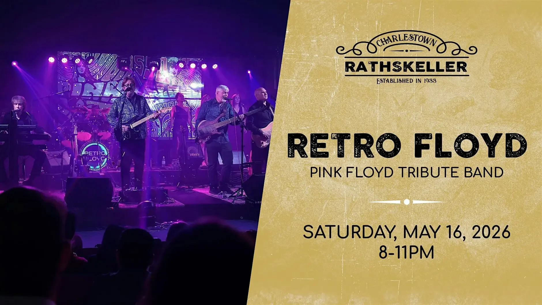 Retro Floyd (Pink Floyd Tribute) at the Charlestown Rathskeller 2026