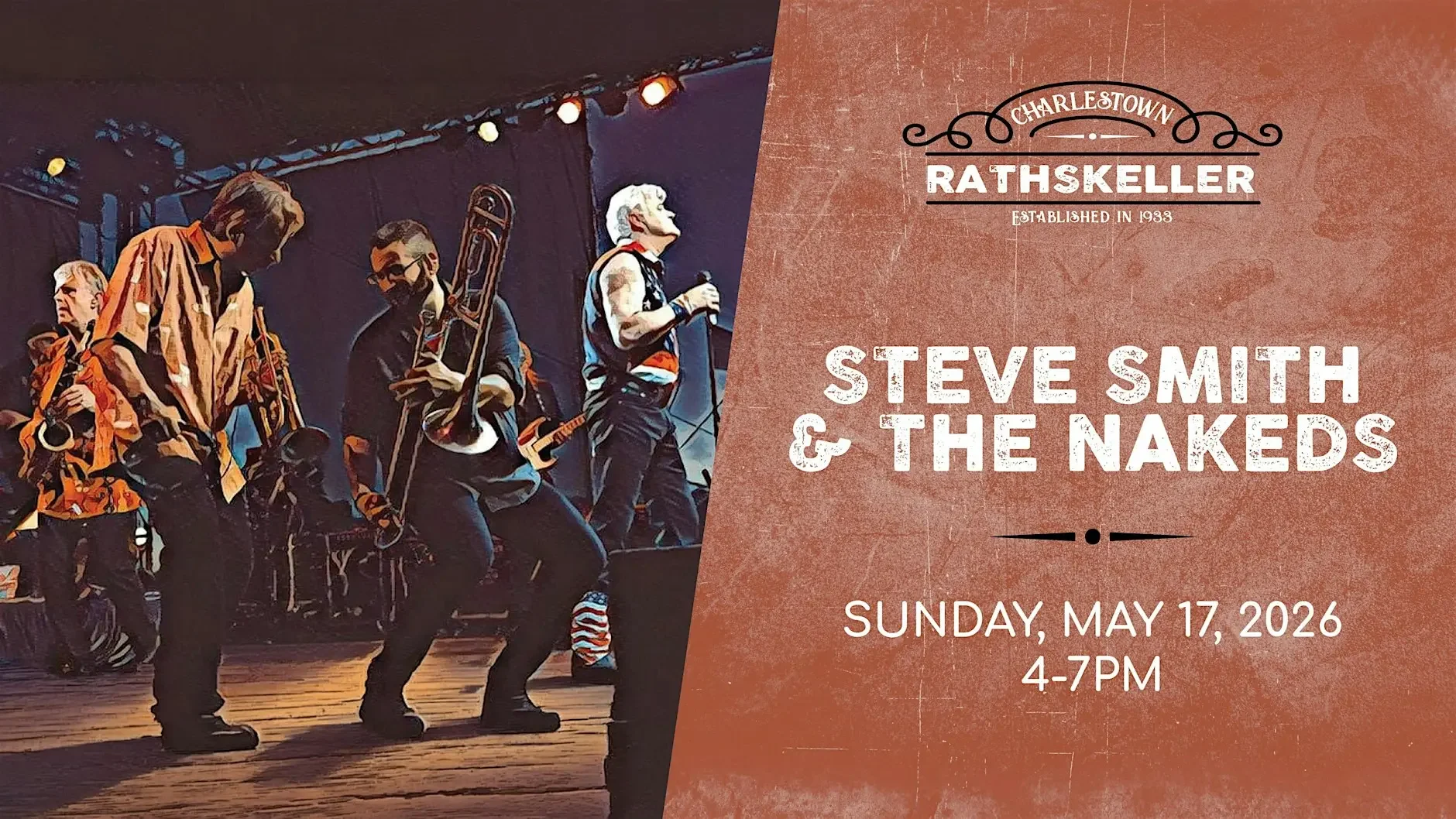 Steve Smith &amp; The Nakeds at the Charlestown Rathskeller 2026