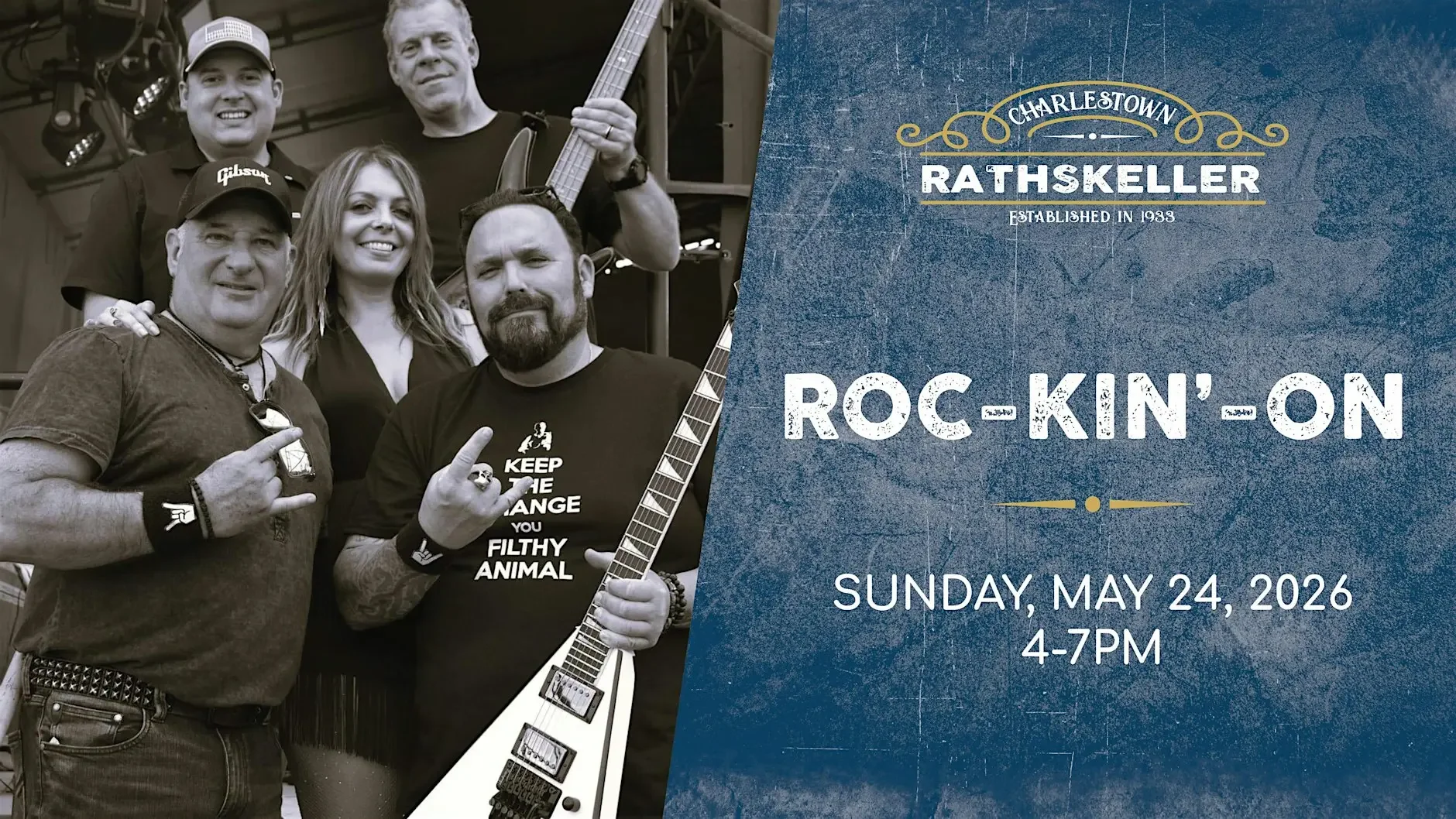 Roc-Kin'-On at the Charlestown Rathskeller 2026