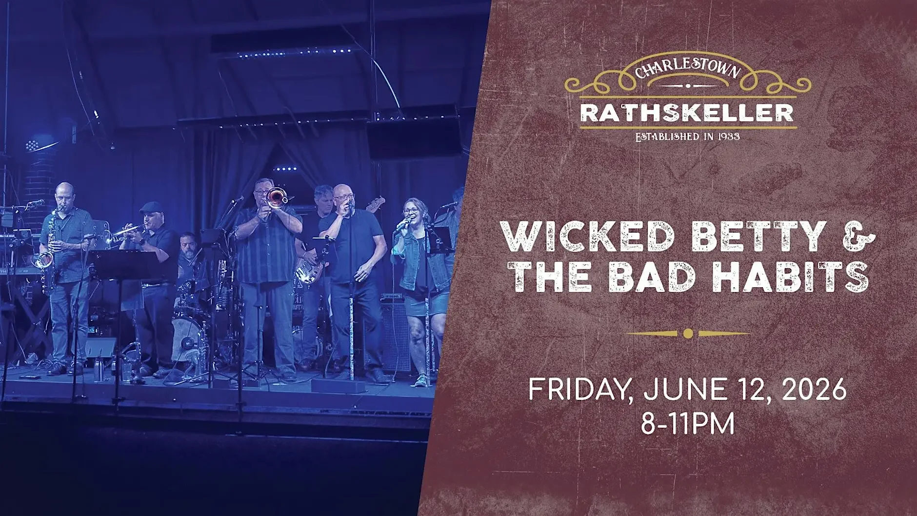 Wicked Betty &amp; The Bad Habits at the Charlestown Rathskeller 2026