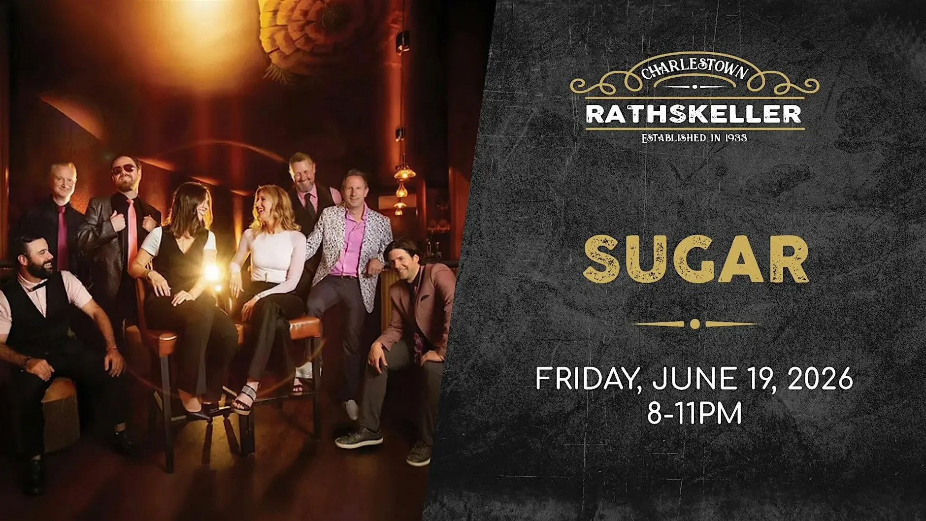 Sugar at the Charlestown Rathskeller 2026!