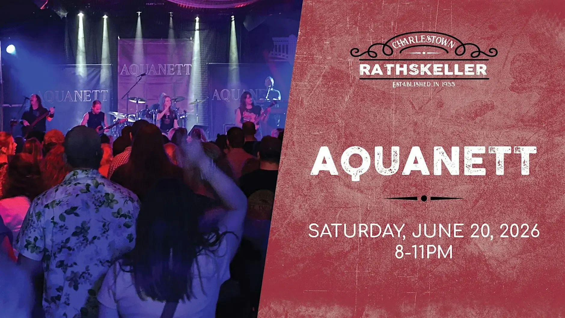 Aquanett at the Charlestown Rathskeller 2026