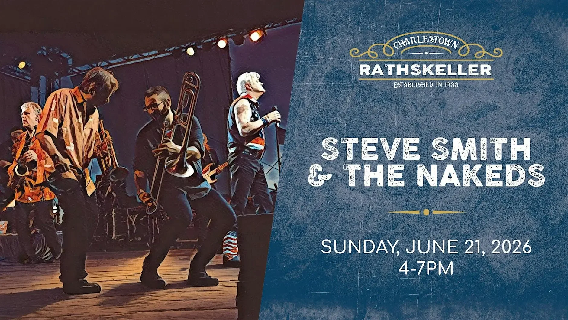 Steve Smith &amp; The Nakeds at the Charlestown Rathskeller 2026