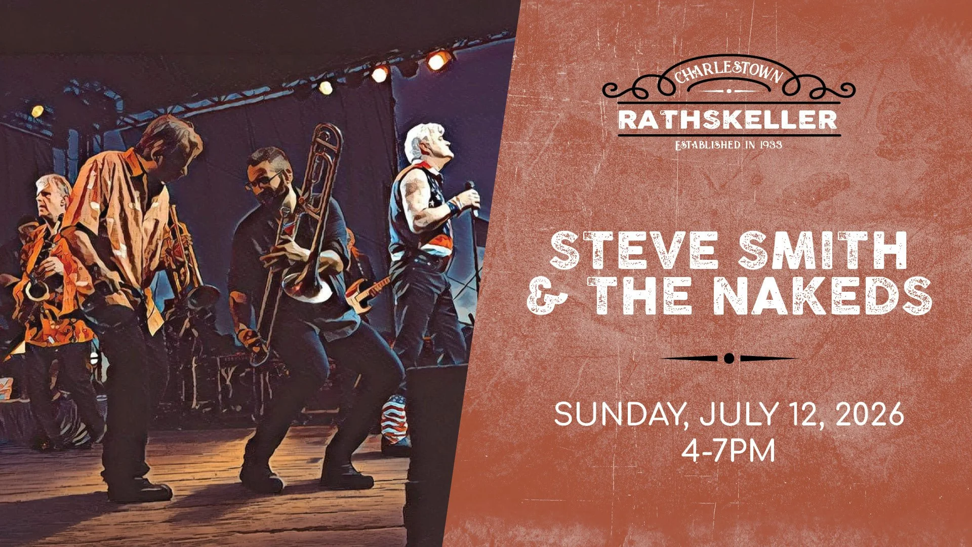Steve Smith &amp; The Nakeds at the Charlestown Rathskeller 2026