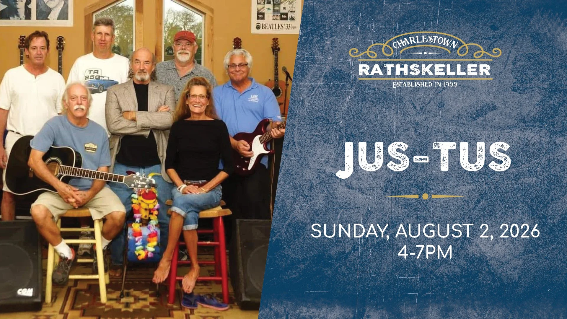 Jus-Tus at the Charlestown Rathskeller 2026