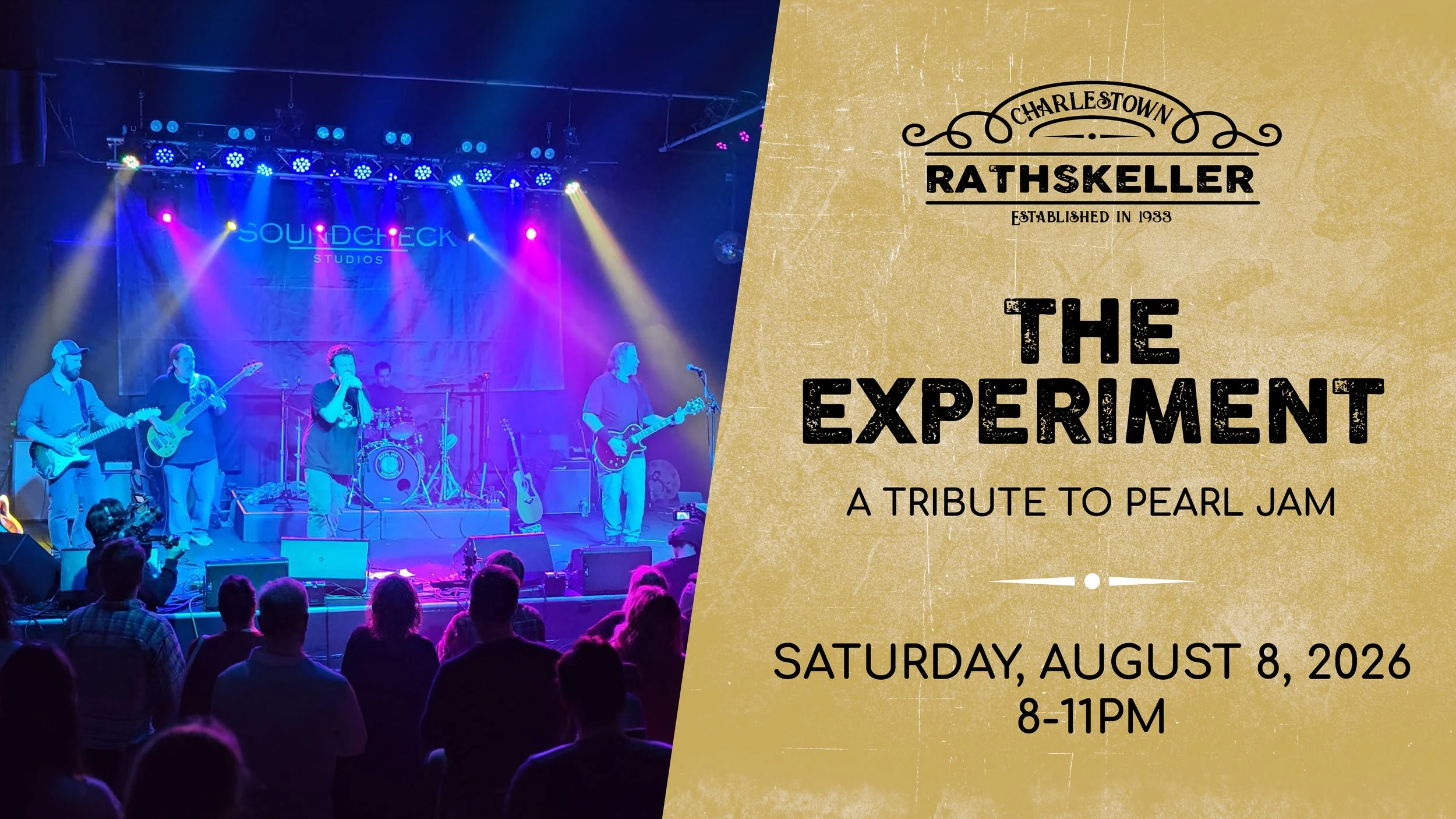 The Experiment (Pearl Jam Tribute) at the Charlestown Rathskeller 2026
