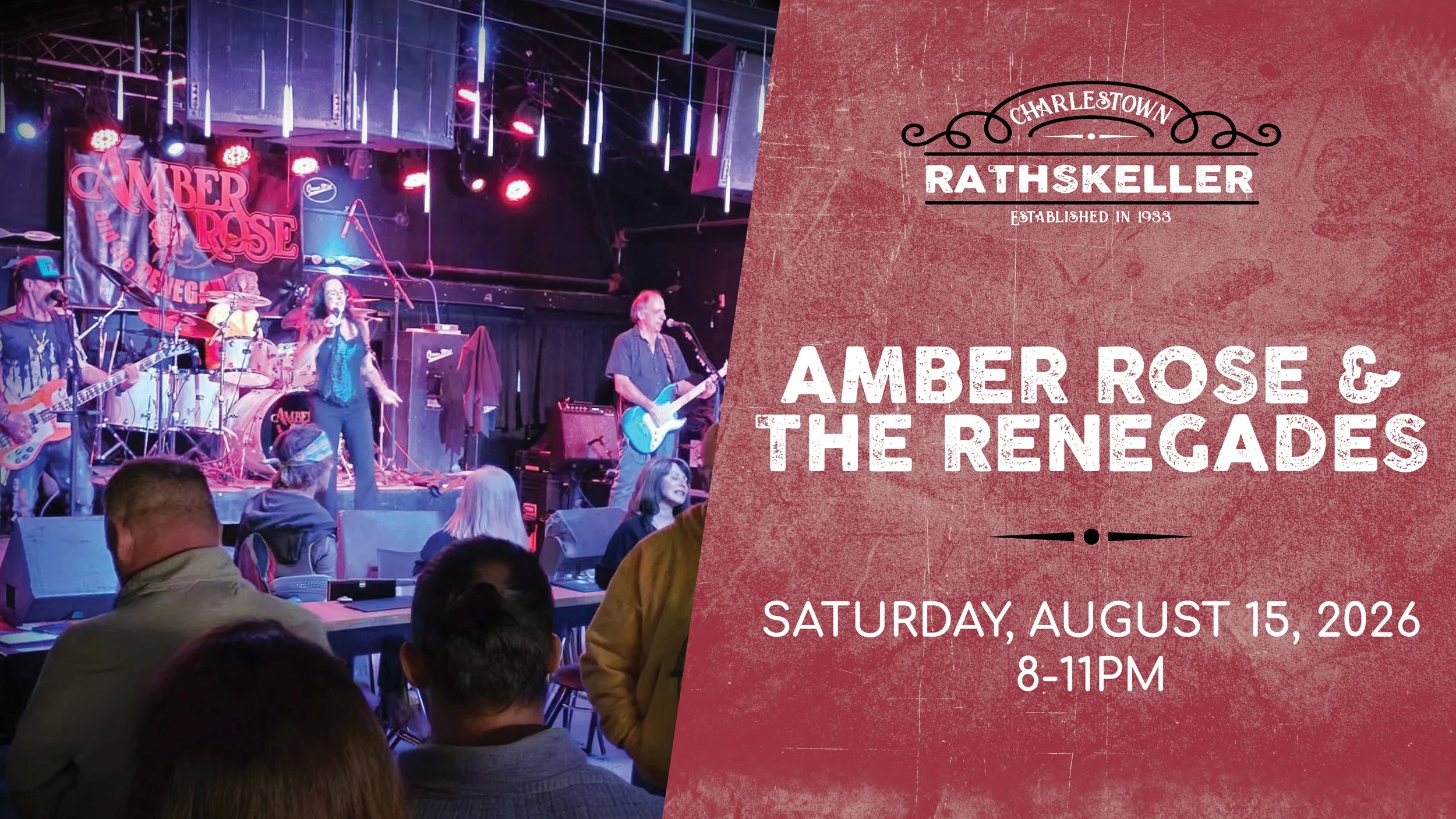 Amber Rose and The Renegades at the Charlestown Rathskeller 2026