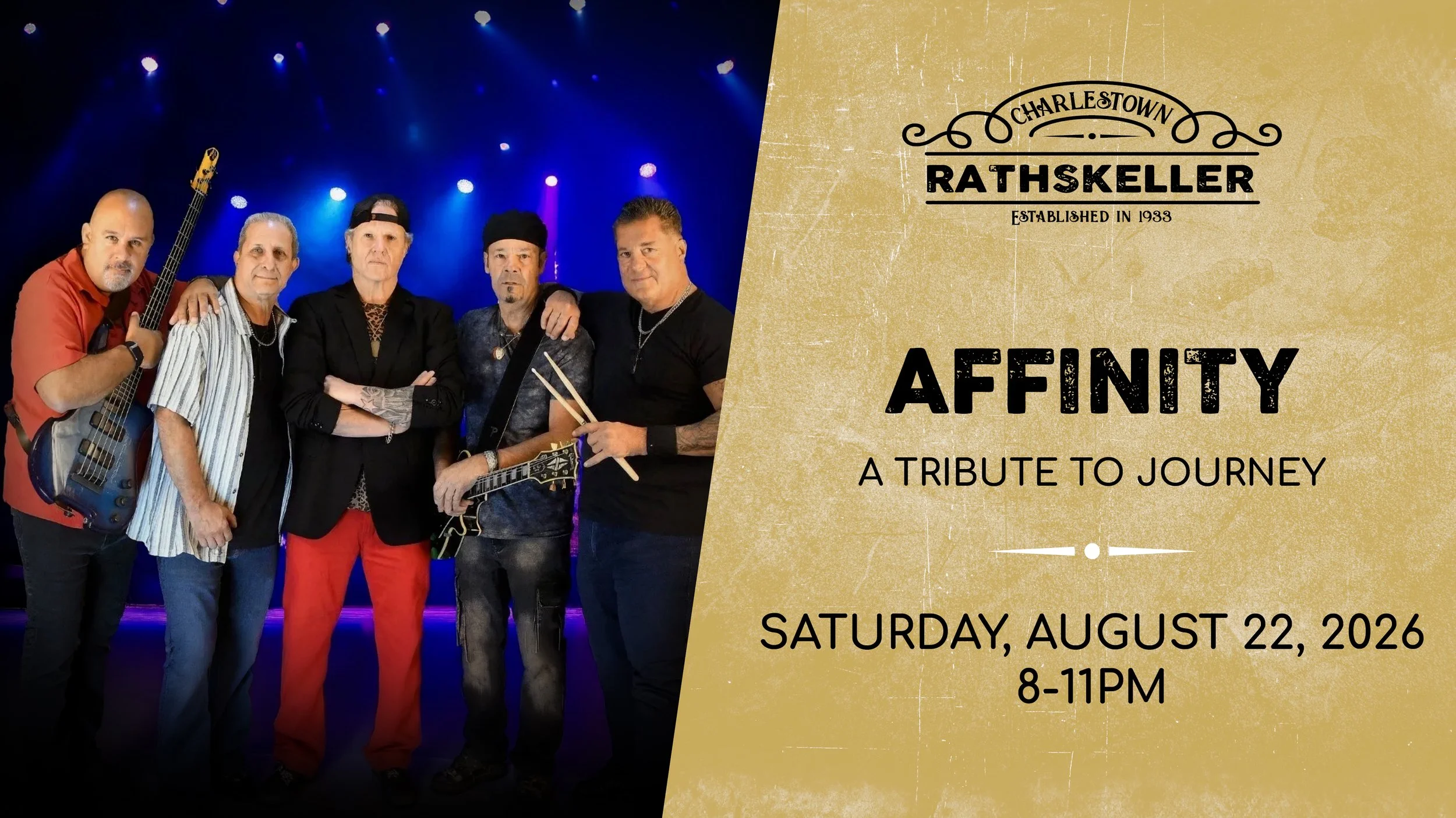 Affinity (Journey Tribute) at the Charlestown Rathskeller 2026