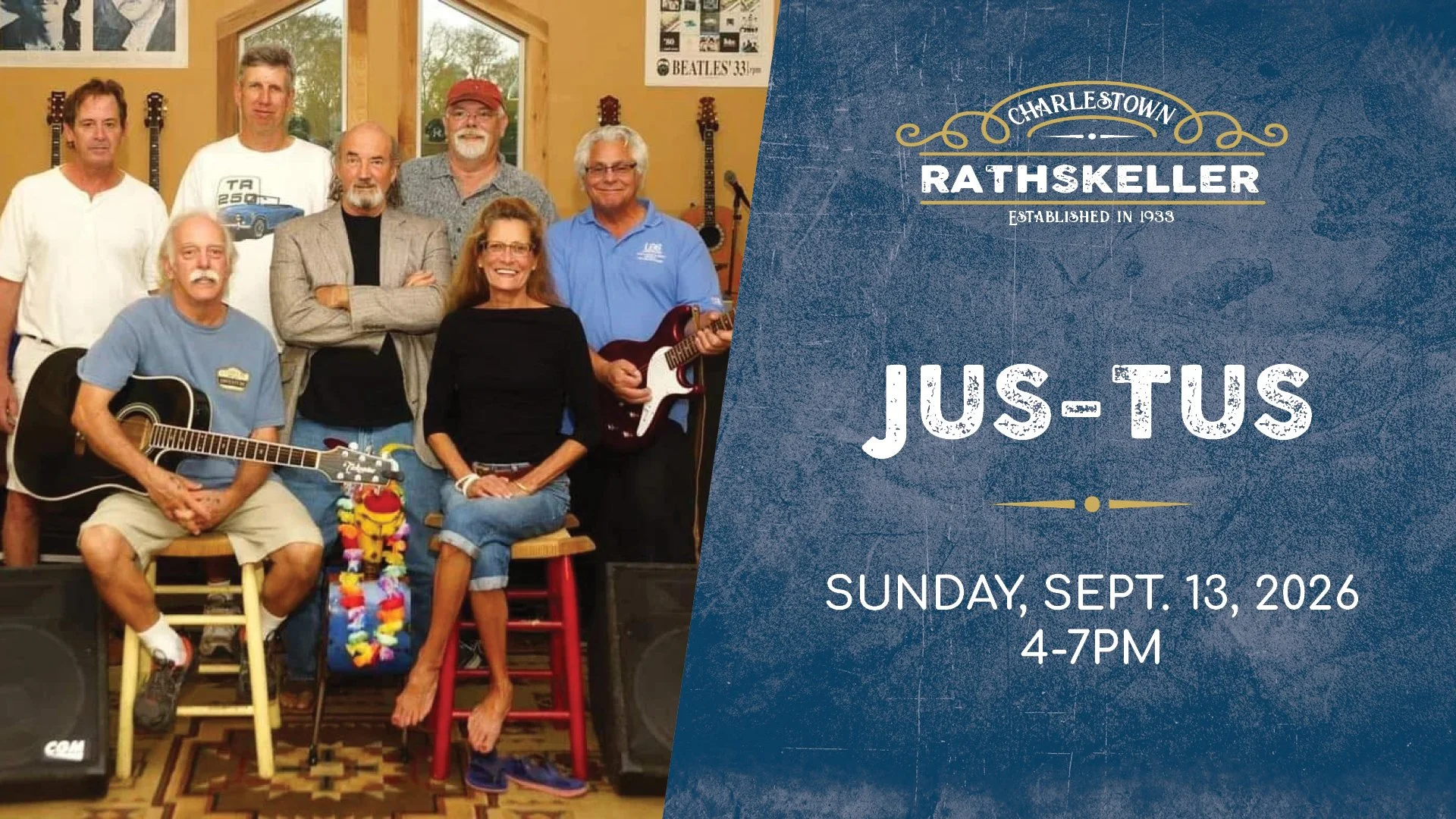 Jus-Tus at the Charlestown Rathskeller 2026