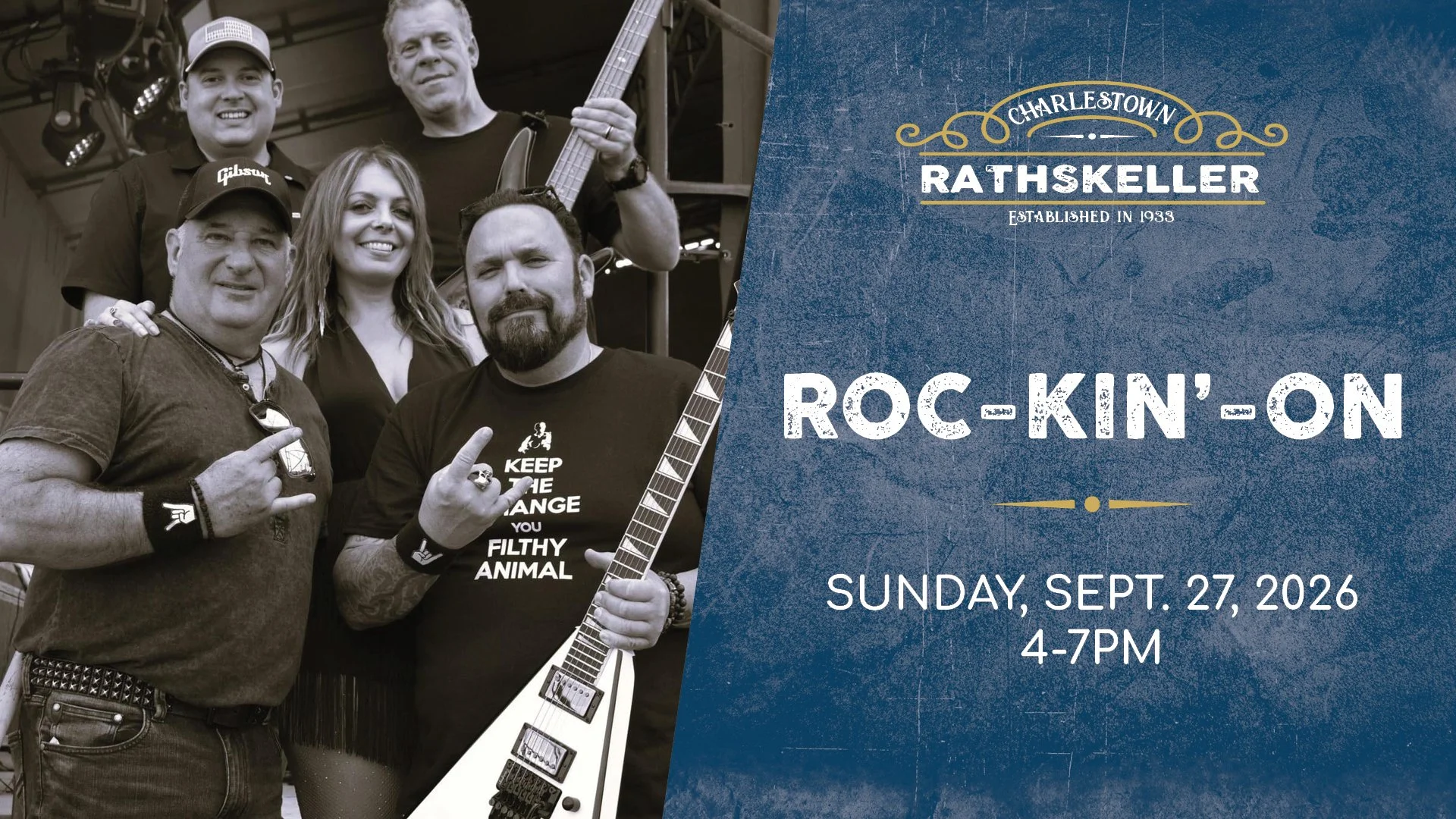 Roc-Kin'-On at the Charlestown Rathskeller 2026