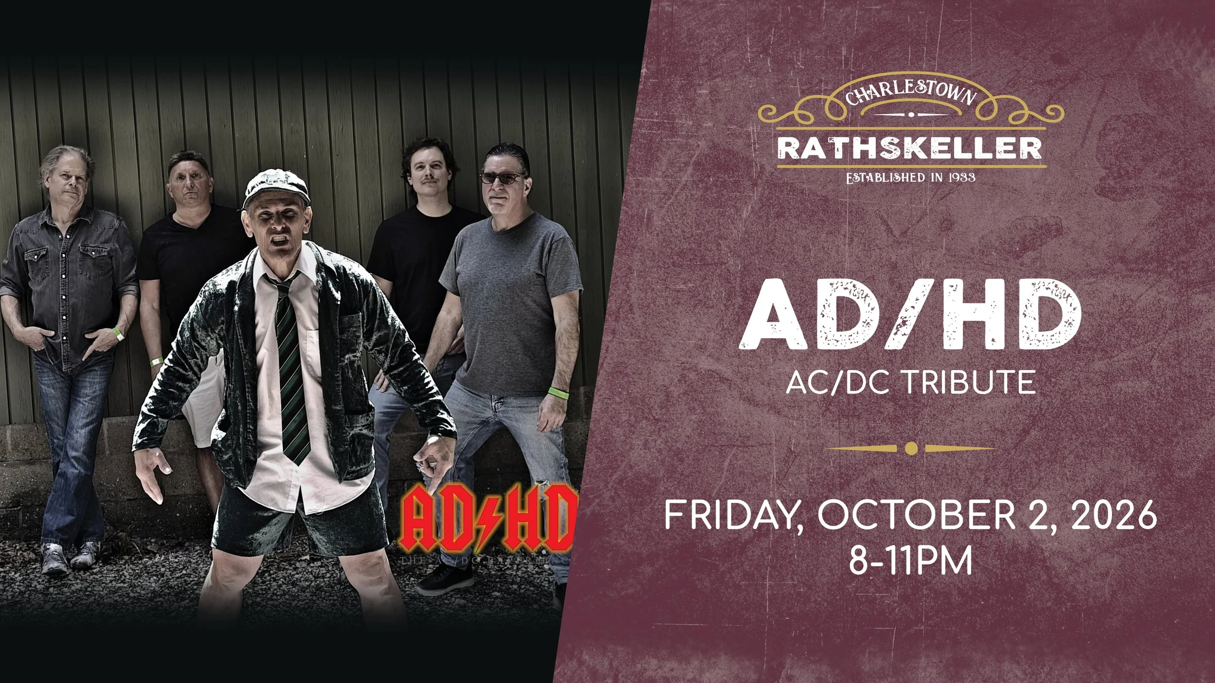 AD/HD at the Charlestown Rathskeller 2026
