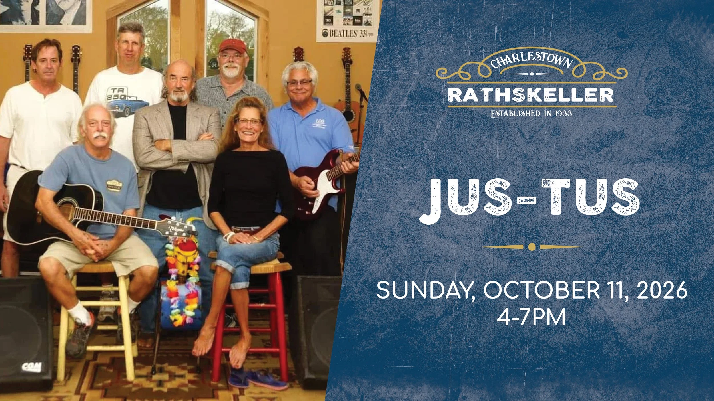 Jus-Tus at the Charlestown Rathskeller 2026