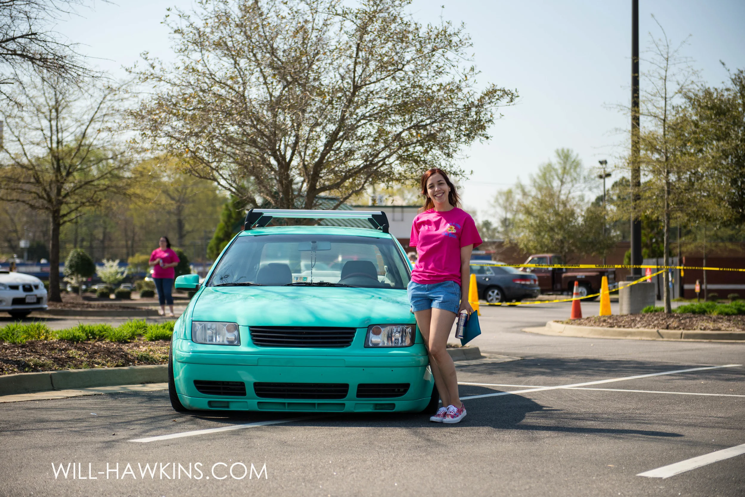 Shanice and her car! 