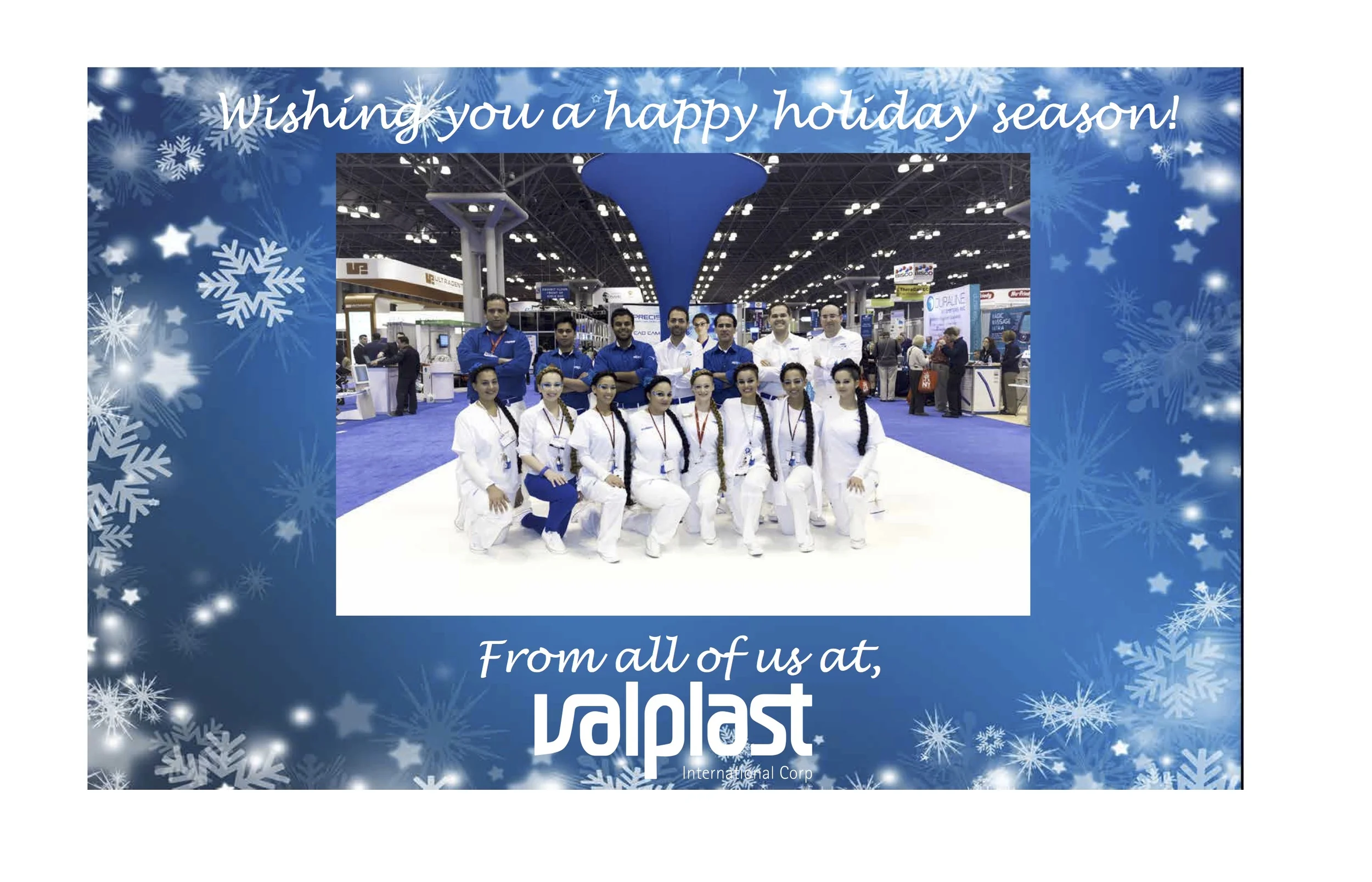 Happy Holidays from Valplast International Corp