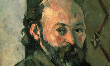 Paul Cézanne, self-portrait, ca 1880
