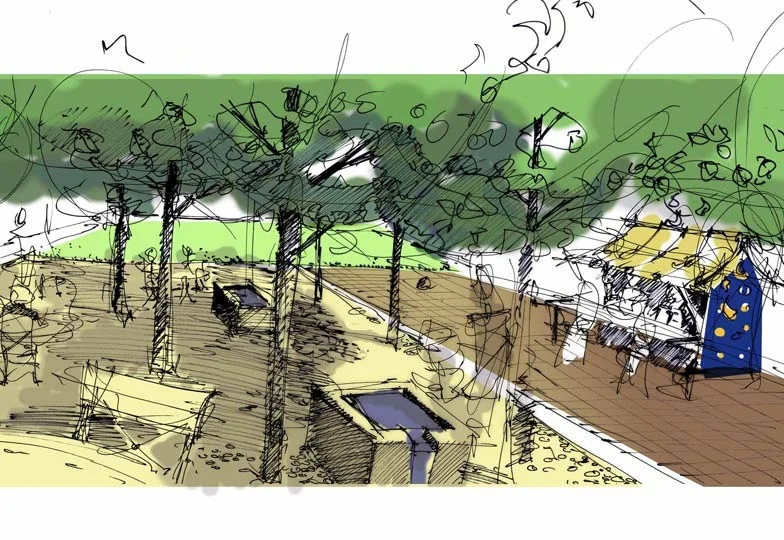 Plaza Perspective
