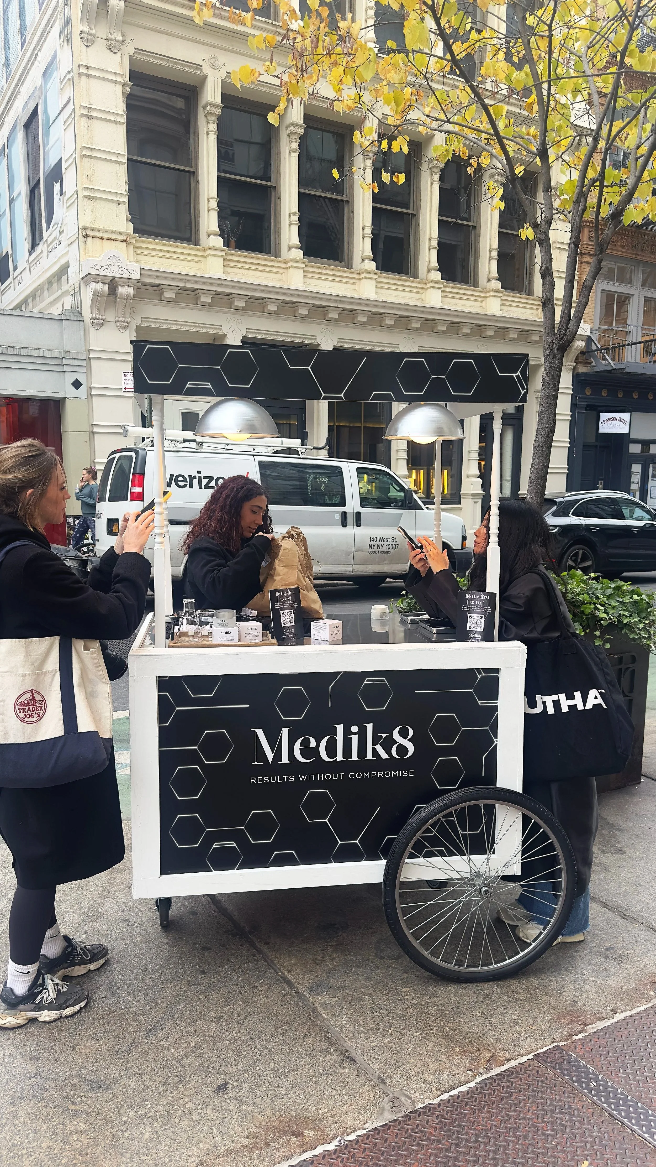 Medik8 Street Activation Pop-Up Cart