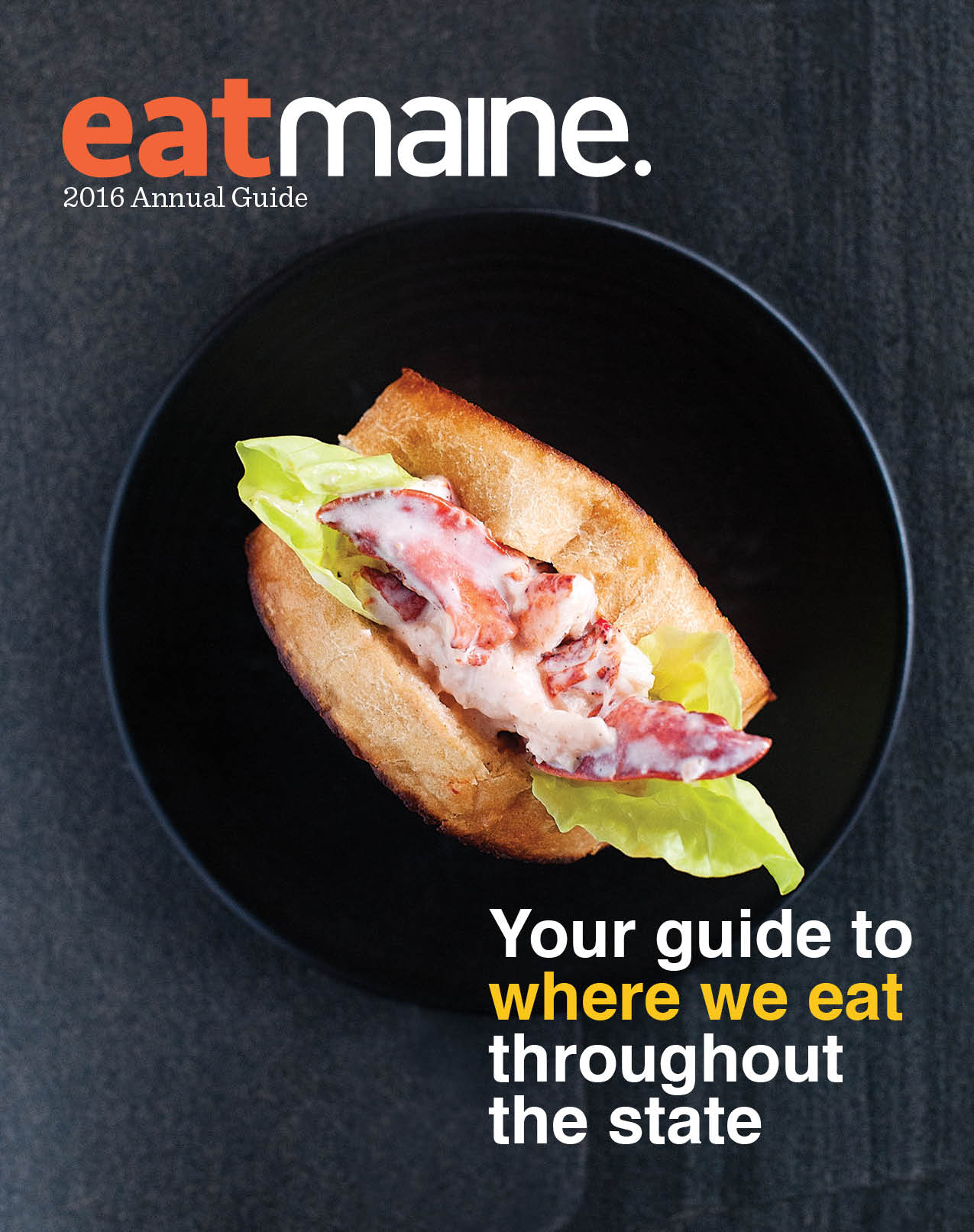 Eat Maine Annual Guide magazine