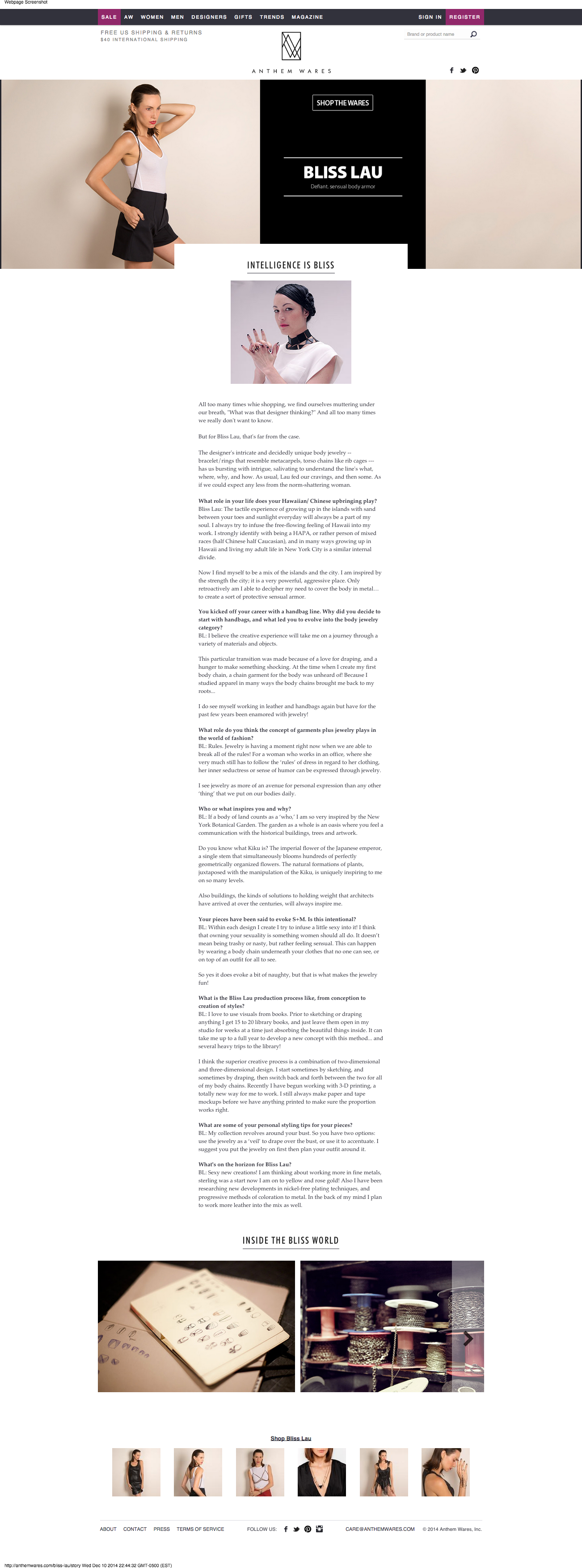 Bliss Lau - Anthem Wares - Free Shipping and Returns.png