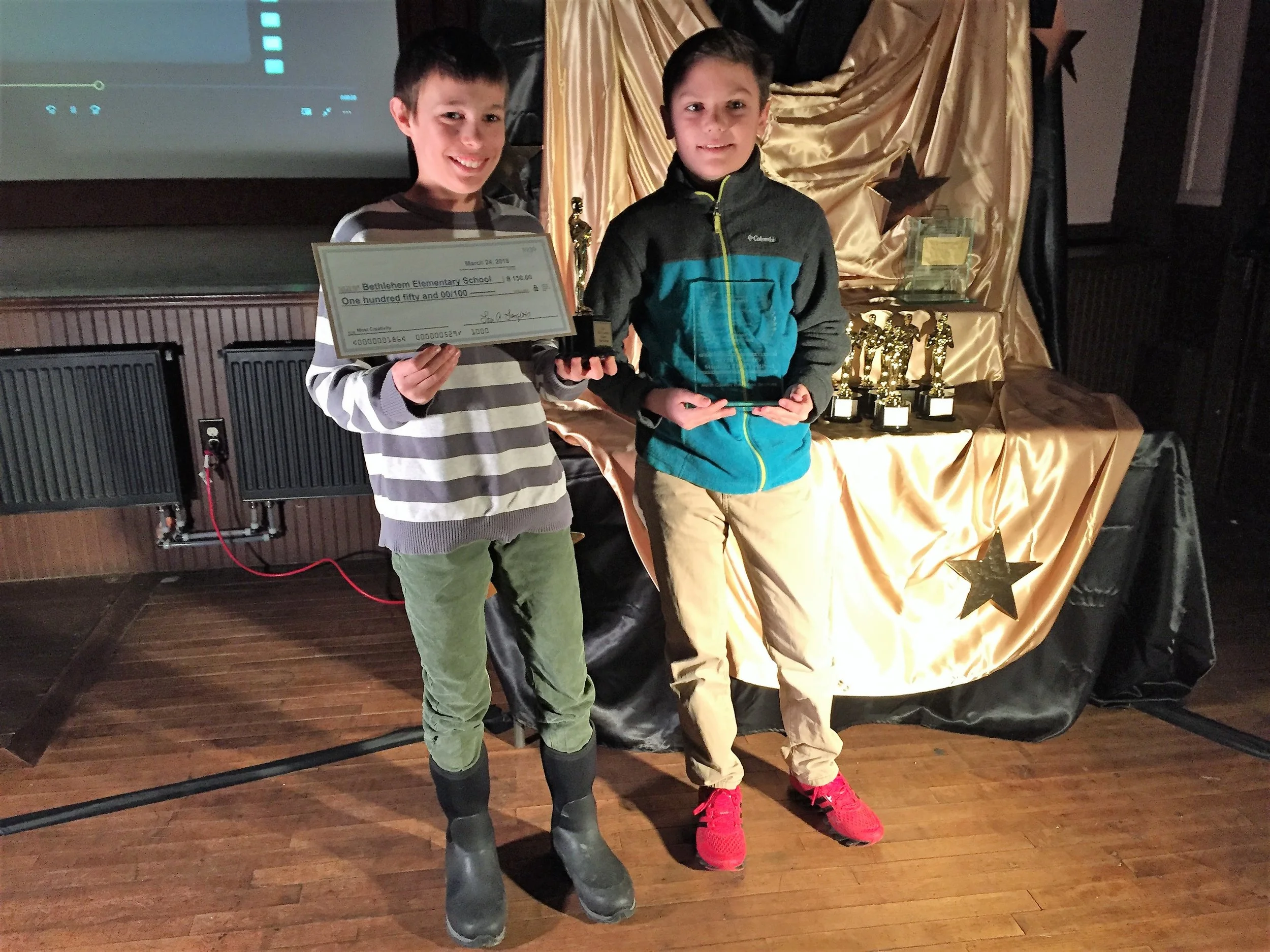 Winner: Most Creativity " Bethlehem's History " by Bethlehem Elementary