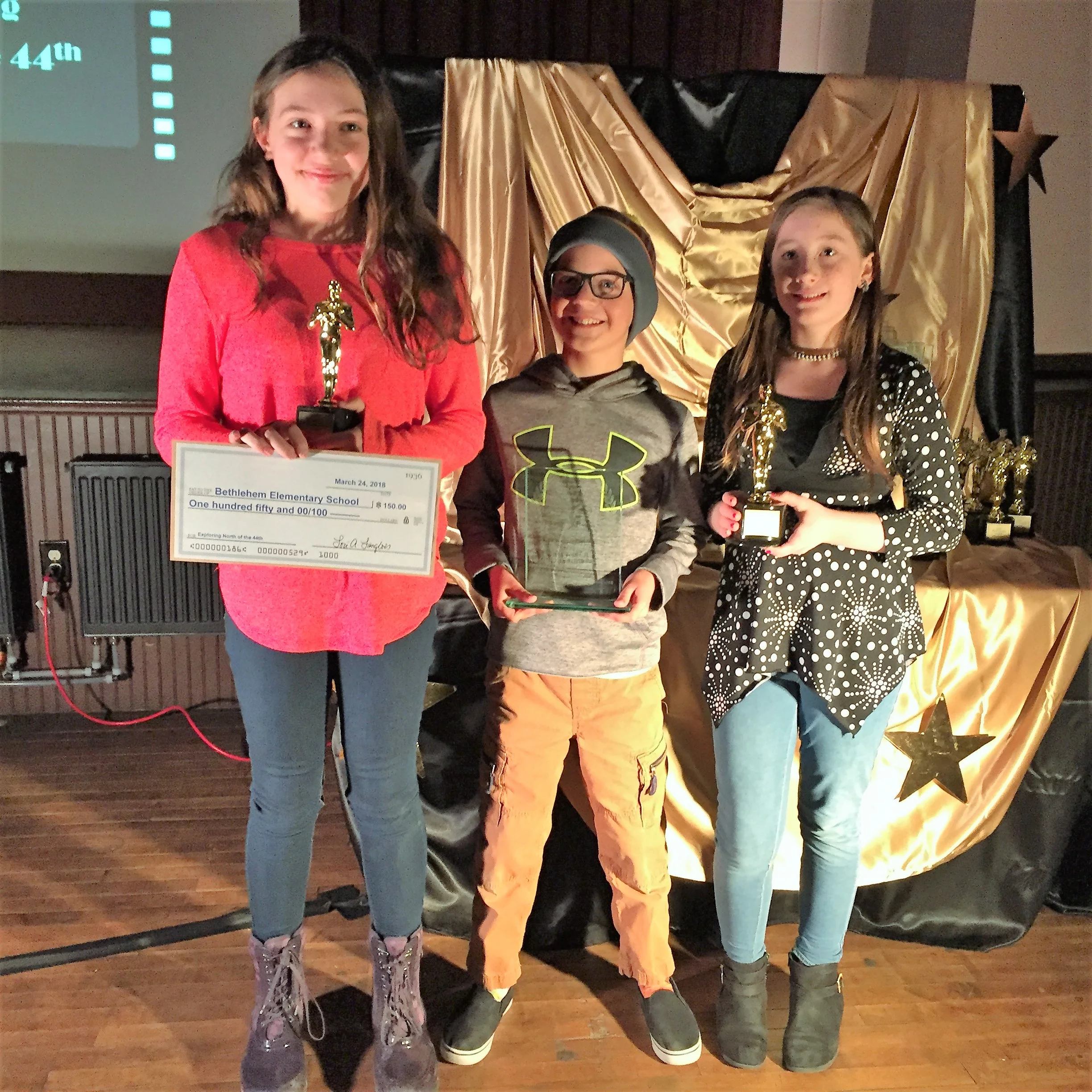 Winner (tie): Exploring North of the 44th " Exploring Franconia Notch " by Bethlehem Elementary