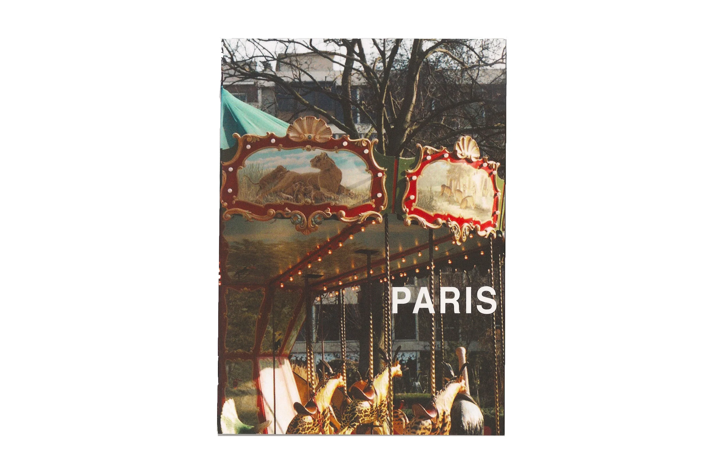 24 Hours in Paris 5 " x 7 " booklet 24 Pages Staple bound Printed in a numbered edition of 50