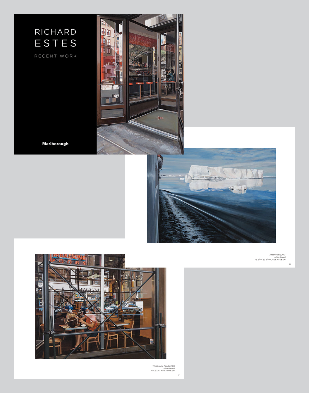  Catalog - Richard Estes for Marlborough Gallery  full catalog can be viewed  here    