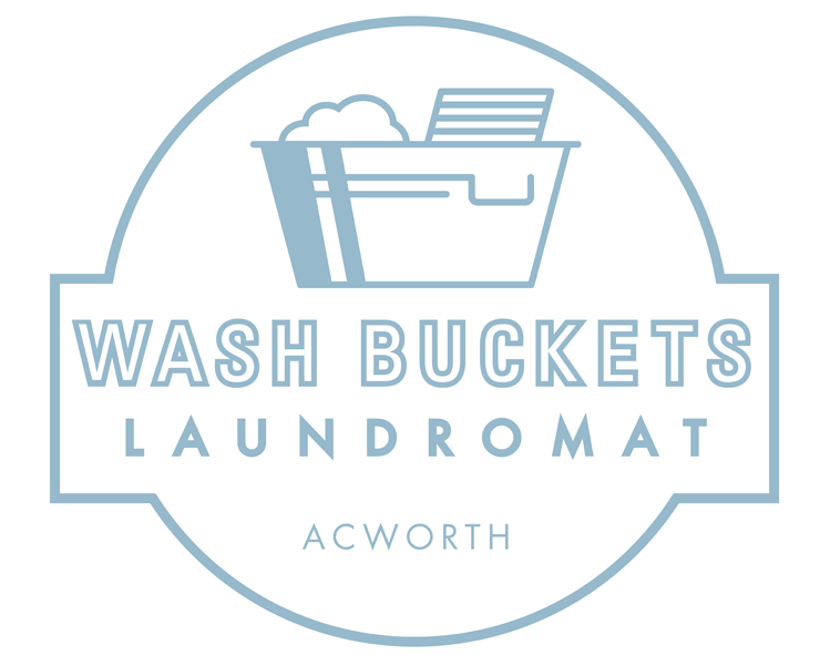Logo - Wash Buckets Laundromat, Acworth, GA