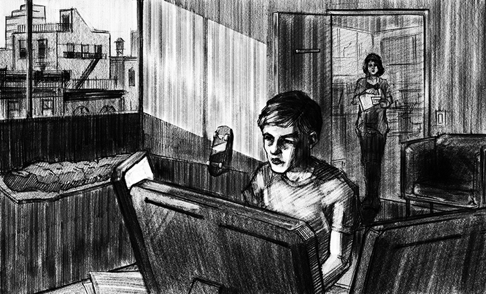 Concept art for short film