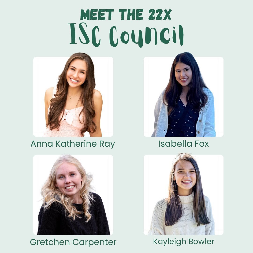 Introducing the 22X ISC Council! 💚🌴