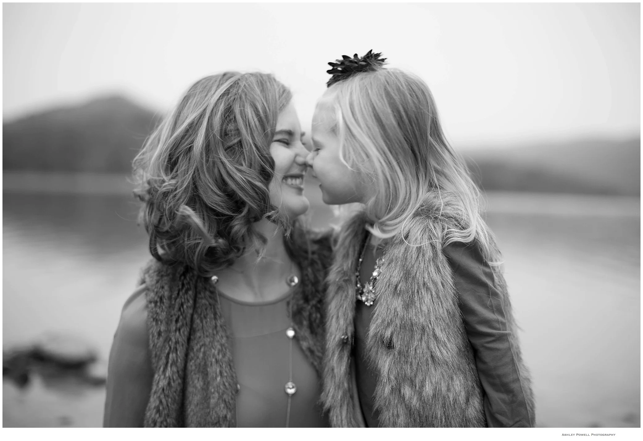 Eskimo kisses! 