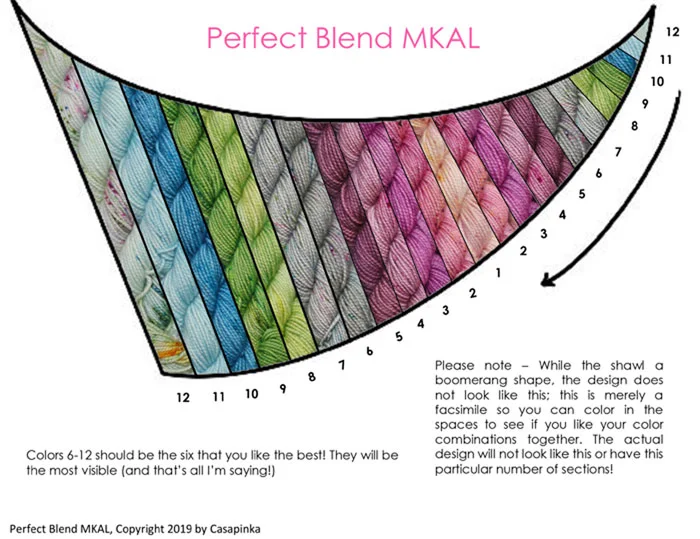 In this version, the color order is reversed and the blues become the most visible.