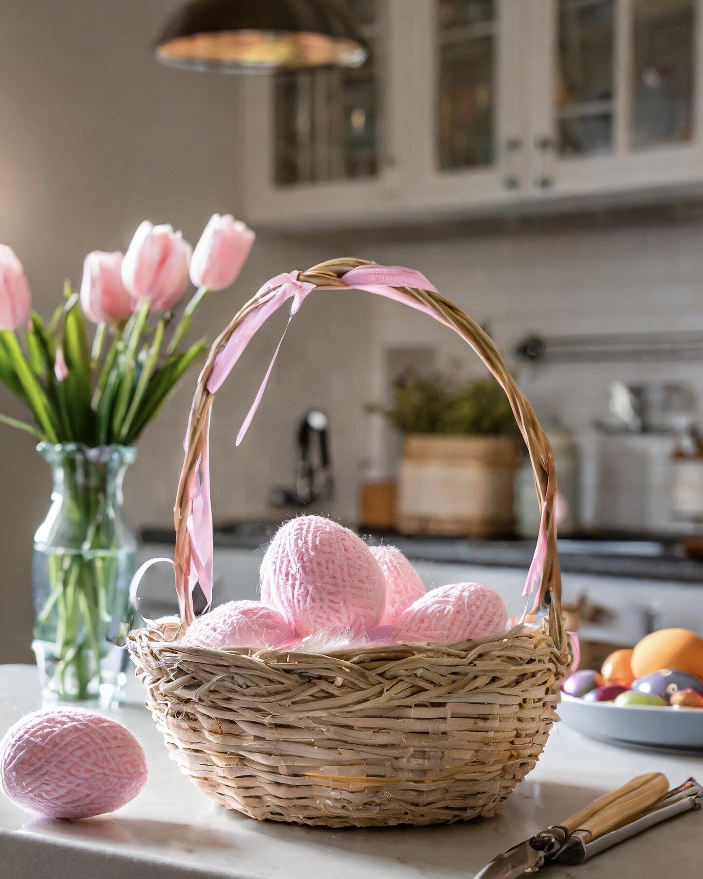 Happy Easter, if you celebrate. I hope your basket was full of yarn!

🐣🌷🌱

#knitting #knittersofinstagram #yarnlove #knitehatyoulove #springknitting