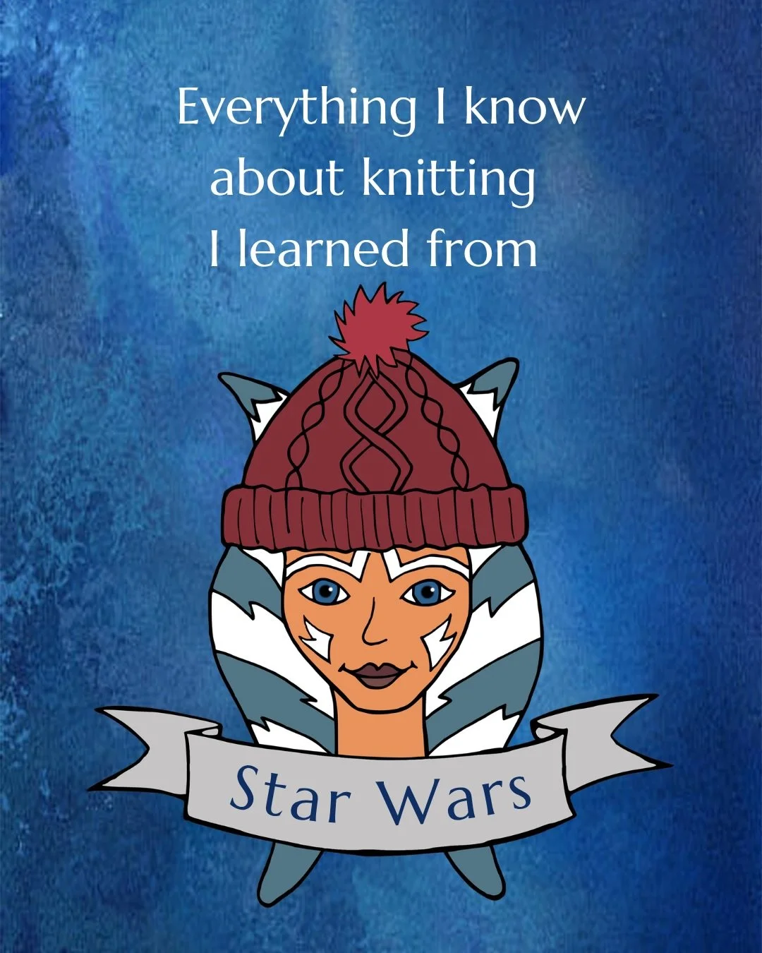 Well, maybe not everything, but quite a bit. It almost like it was written for knitters. 😜 
 
Happy May the 4th!

PS: Which SW character would give the best knitting advice?

#starwarsknitting #knittingadvice #yarn