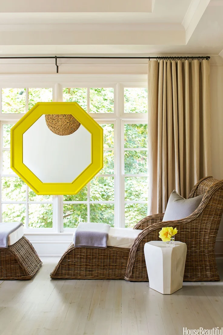 Brighten your spot up with fun, imaginative mirrors that call for deeper reflection.
