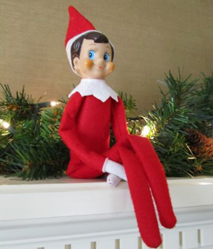 Classic Elf on a Shelf: treat 'em right!