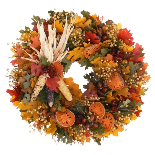 Horn o' plenty wreath from your seasonal daymares