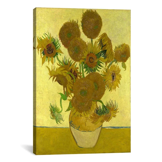 Vase with 15 Flowers by van Gogh: a quality reprint