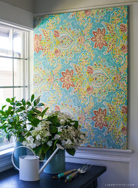 A nice BoHo Chic touch for this homey kitchen