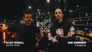 Sam Simmonds of YUNGBLUD runs through his rig   Behind The Stack   Marshall