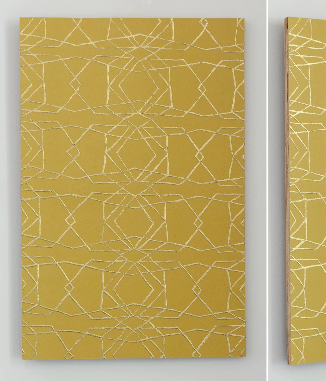 Untitled (Gold Birch)