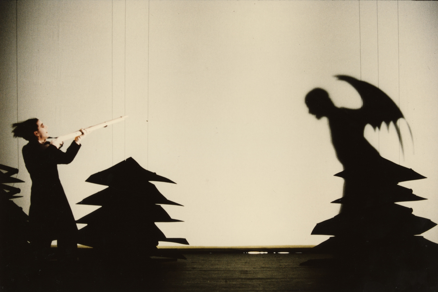 Stefan Kurt (Wilhelm) at the Thalia Theater, Hamburg, 1990